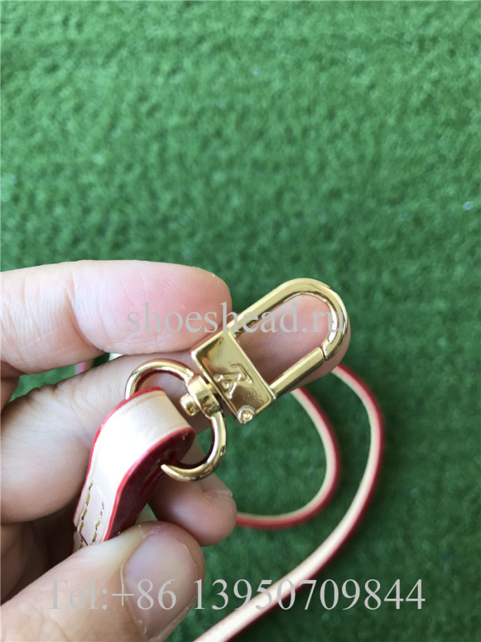 Louis Vuitton Pochette Brown Red Mini Bag