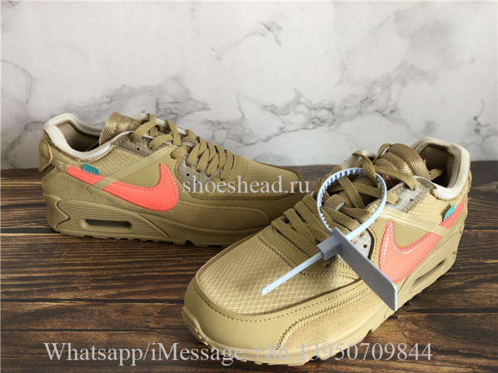 Off-White x Nike Air Max 90 Desert Ore