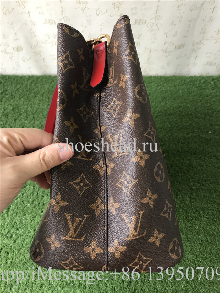 Louis Vuitton Neonoe Bag Coquelicot Brow Red