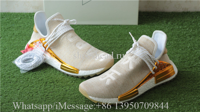 Pharrell x Adidas NMD Human Race Golden Happy F99762