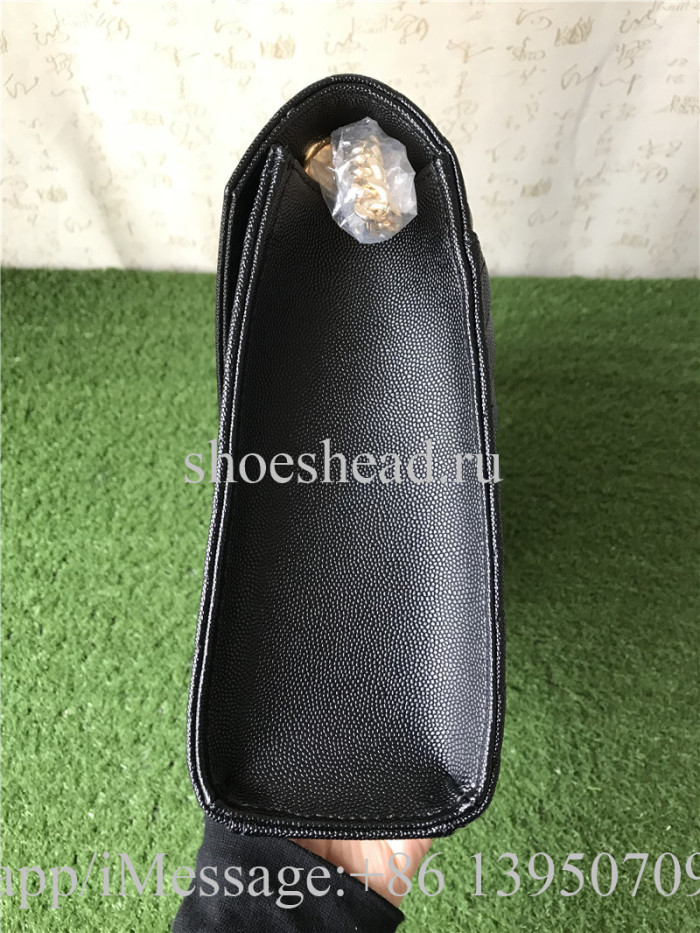 Saint Laurent Monogram Bag With Golden YSL Logo