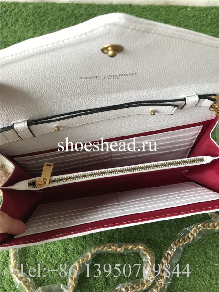 YSL Saint Laurent Shoulder Bag White