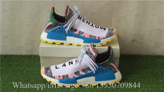 Fish Scale Boost PW X Adidas NMD Hu MOTH3R Solar Pack Pink Blue