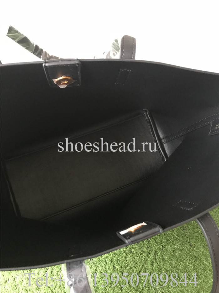 YSL Saint Laurent East-West Handbag Shopping Bag black Set 394195 csv0j