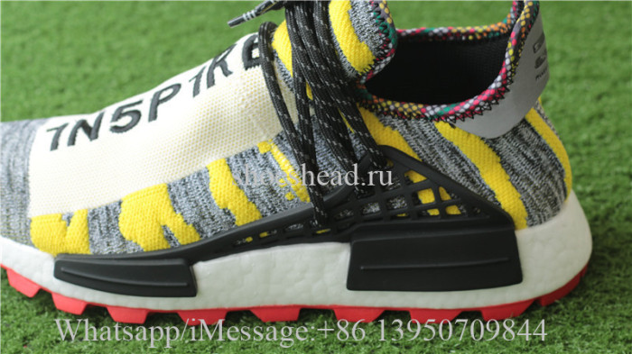 PW X Adidas Afro NMD Hu Solar Pack Core Black Red