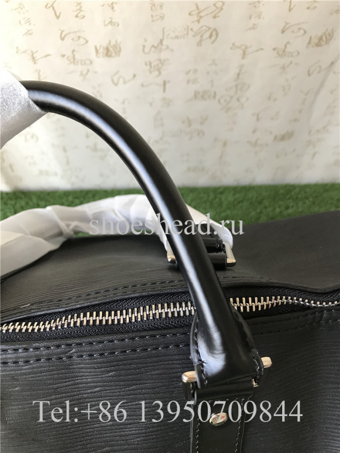 Supreme Black Duffel Travel Bag
