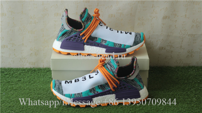 Fish Scale Boost PW x Adidas NMD Hu Tr Solar Pack Orange