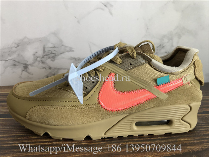 Off-White x Nike Air Max 90 Desert Ore