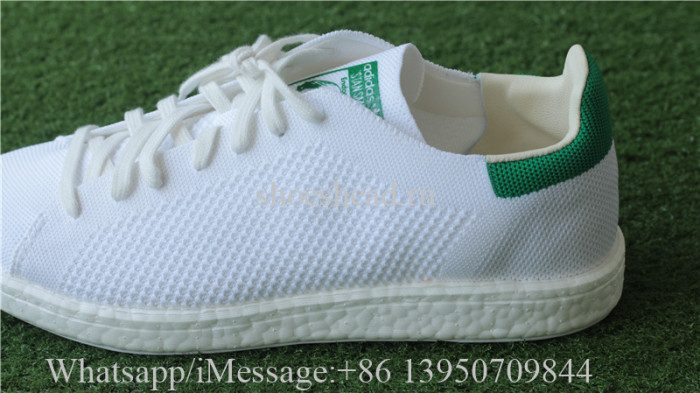 Adidas Stan Smith Real Boost Primeknit White