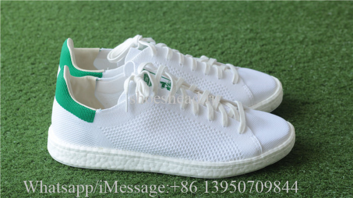 Adidas Stan Smith Real Boost Primeknit White