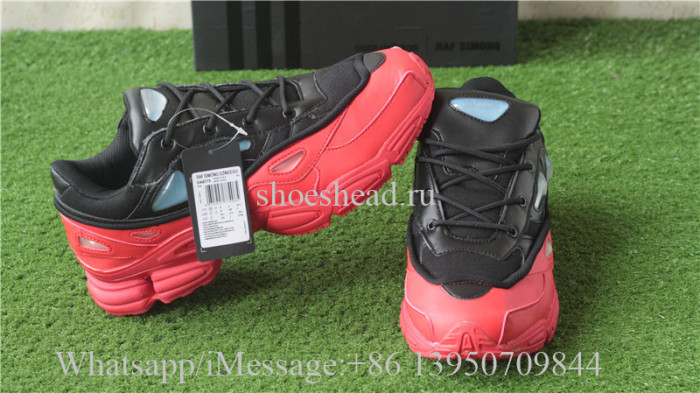 Raf Simons x Adidas Consortium Ozweego II Black Red