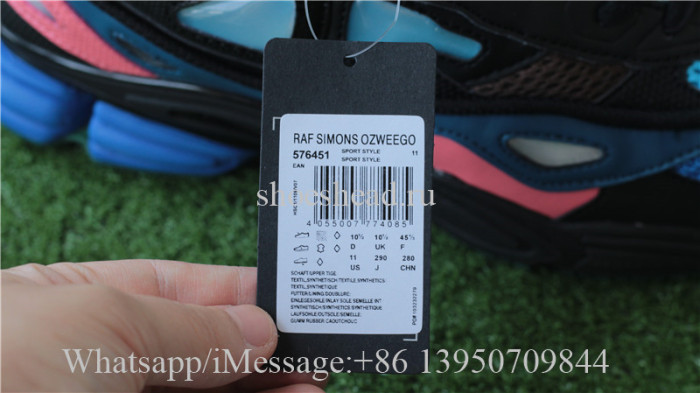 Raf Simons x Adidas Consortium Ozweego 2 Navy Blue
