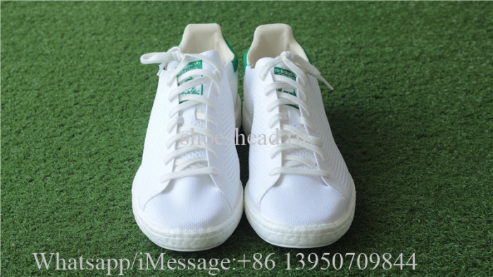 Adidas Stan Smith Real Boost Primeknit White