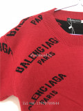 Balenciaga Red Sweatershirt