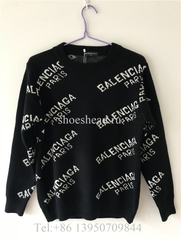Balenciaga Black Sweatshirt