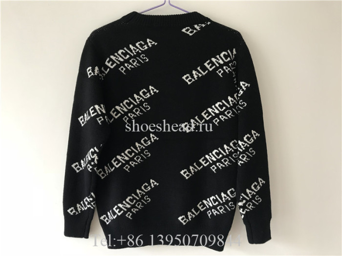 Balenciaga Black Sweatshirt