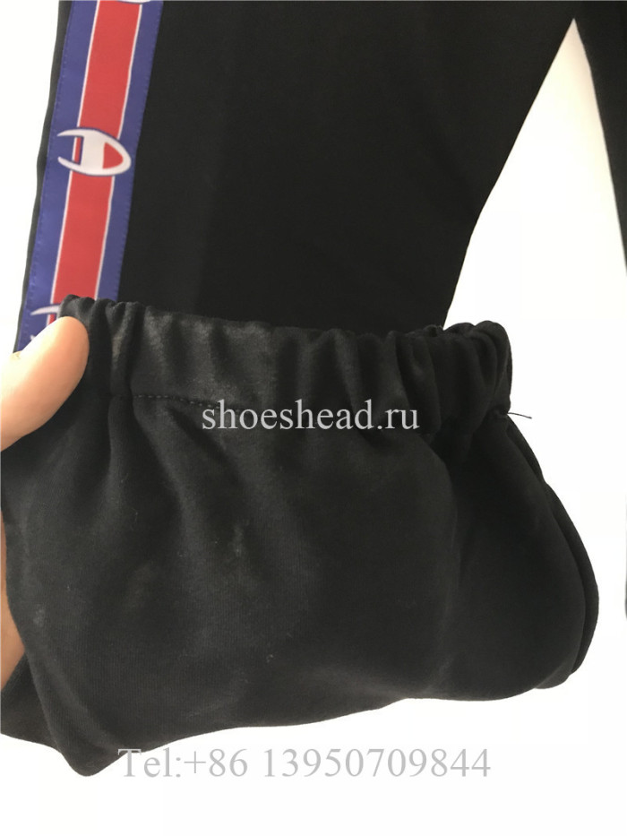 Vetements x Champion Black Track Pants
