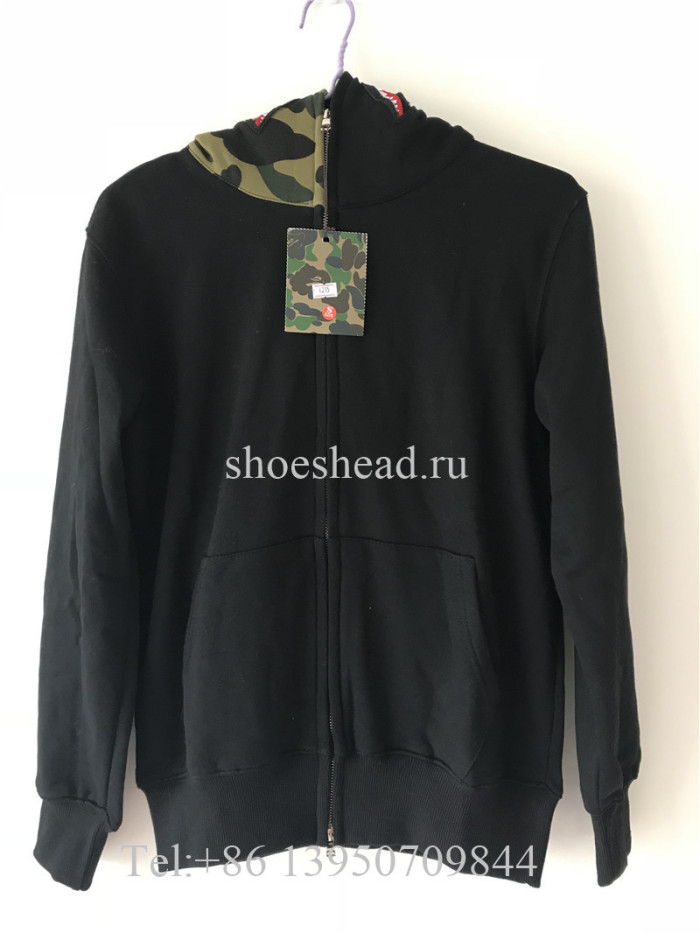 A Bape Bathing Shark Black Hoodie