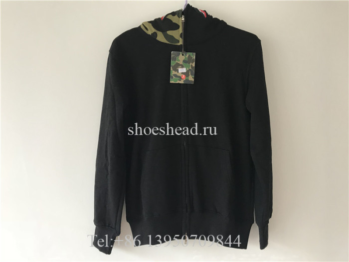 A Bape Bathing Shark Black Hoodie