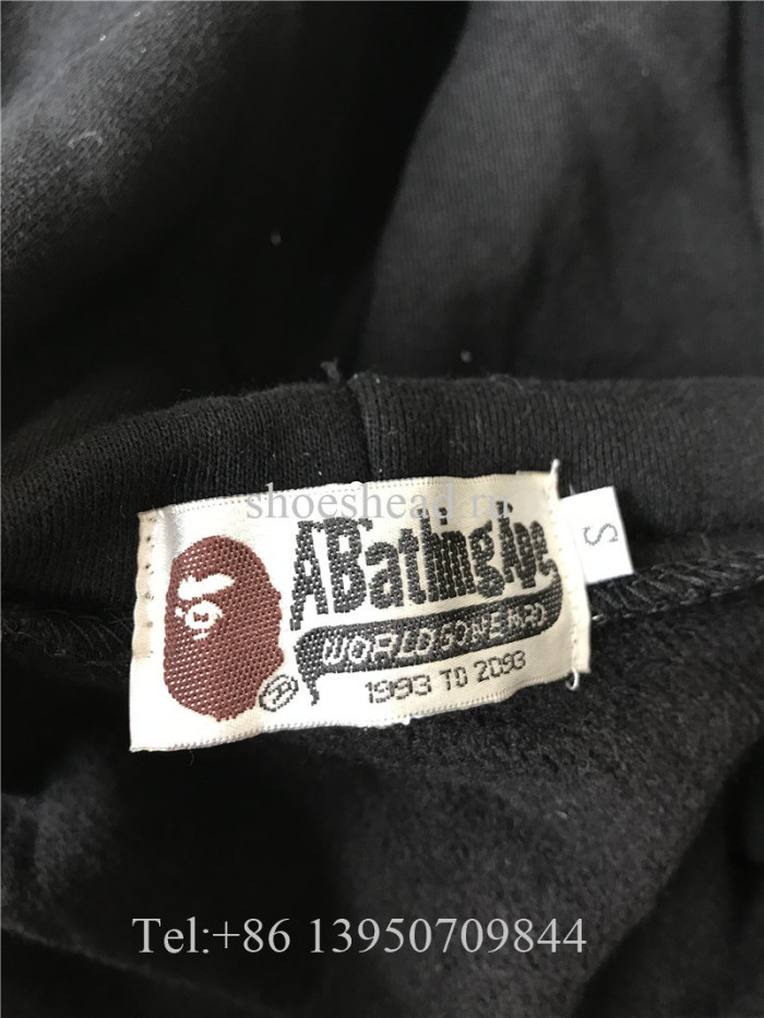 A Bape Bathing Shark Black Hoodie