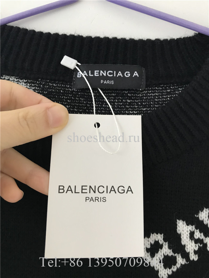 Balenciaga Black Sweatshirt