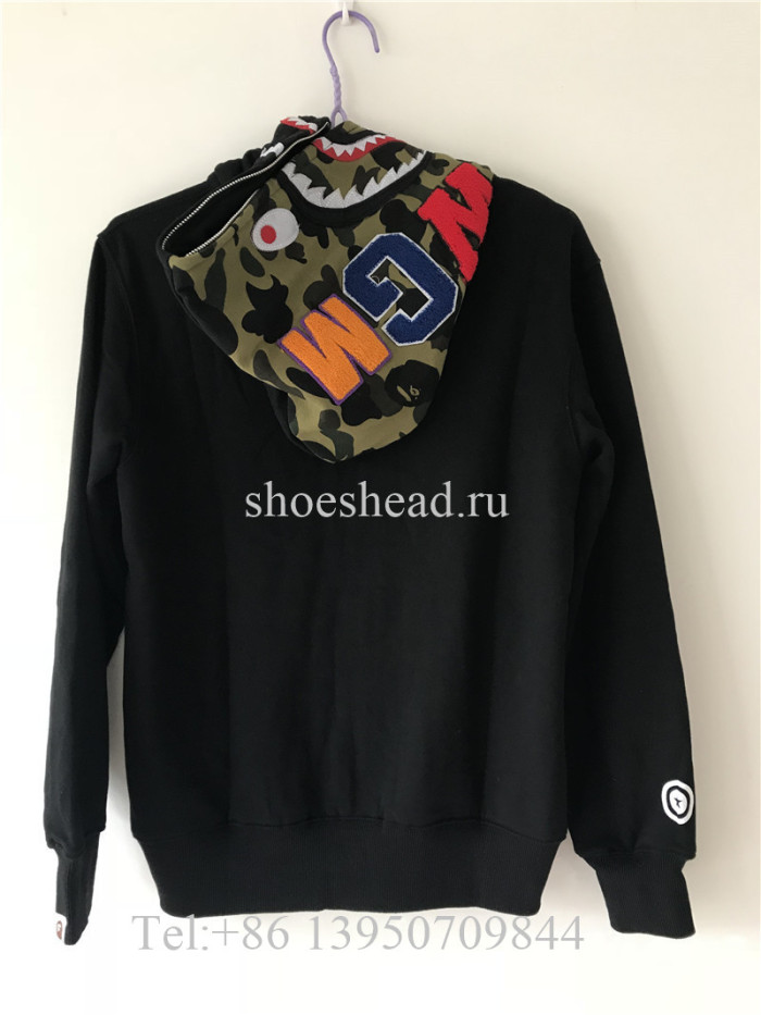 A Bape Bathing Shark Black Hoodie
