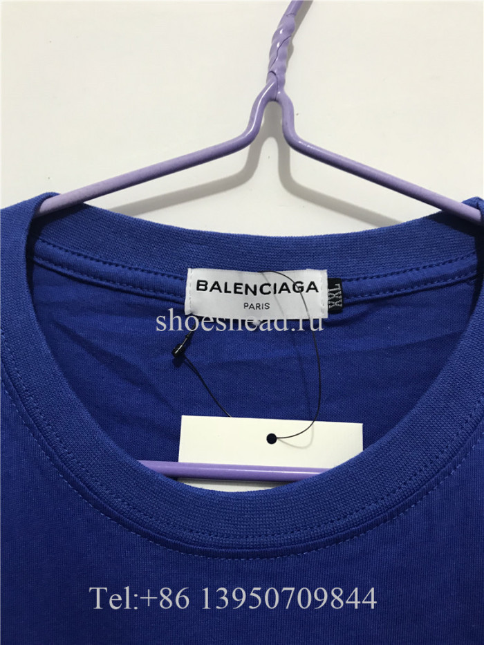 Balenciaga Blue Shirt