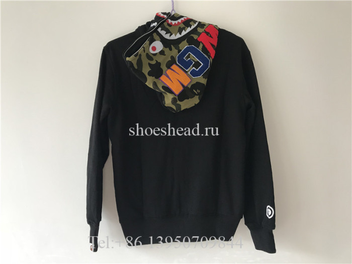 A Bape Bathing Shark Black Hoodie