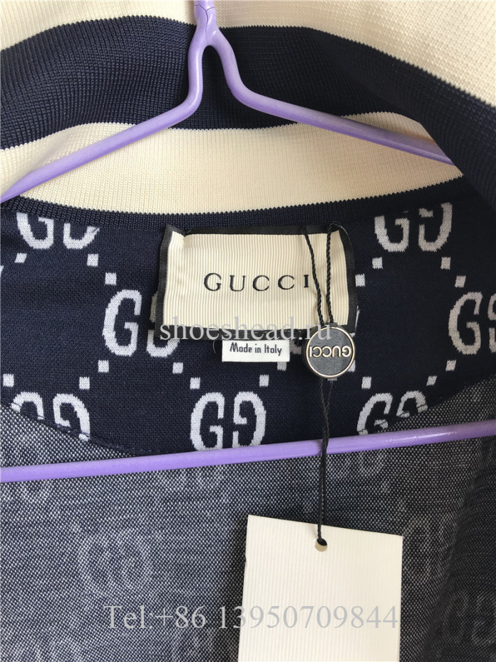A Set Of Gucci Blue Hoodie Suit & Pants