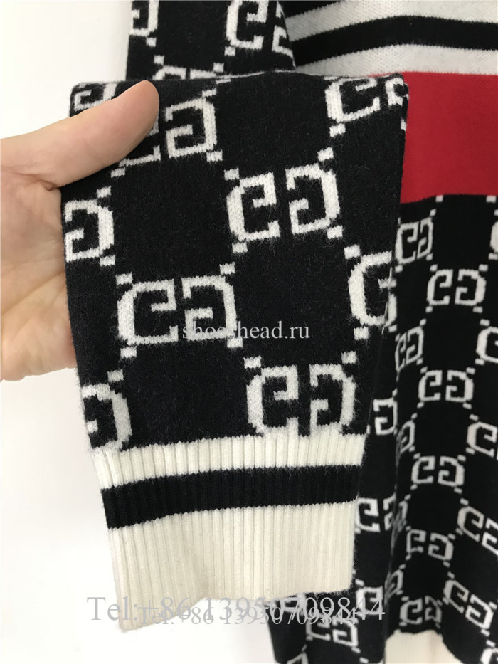 Gucci GG Stripes Knit Shirt