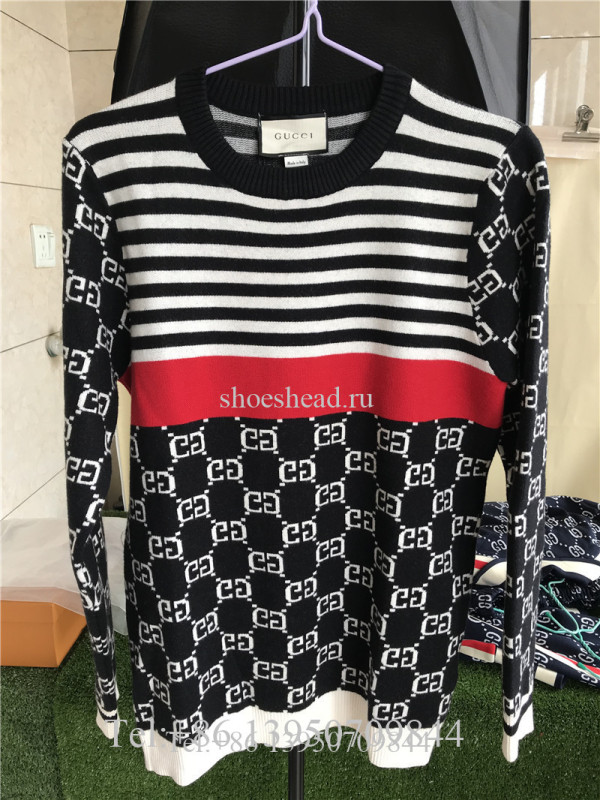 Gucci GG Stripes Knit Shirt