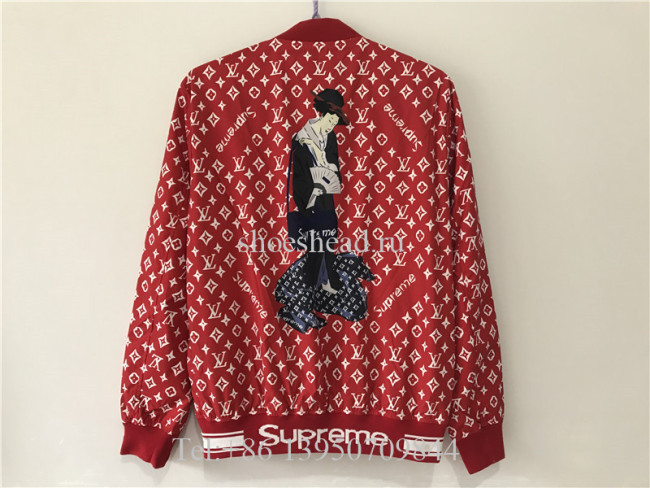 Louis Vuitton x Supreme Red Jacket