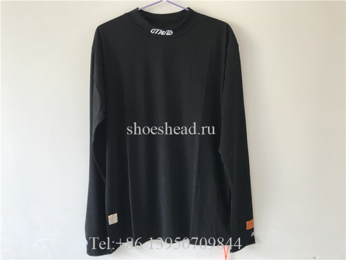 Heron Preston Long Sleeve CTNMB Turtle Neck Tee