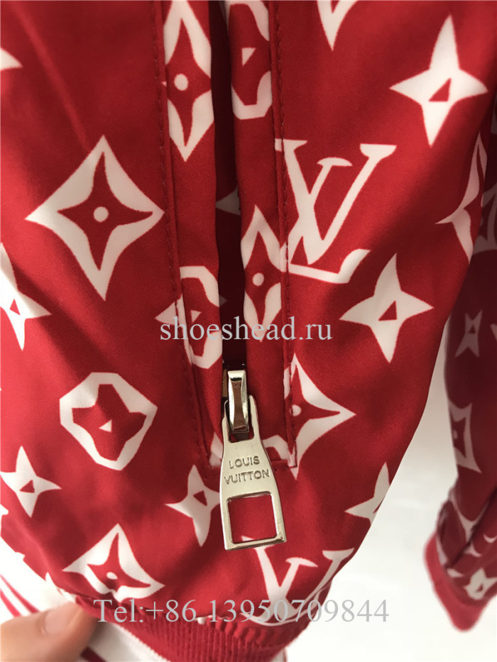 Louis Vuitton x Supreme Red Jacket