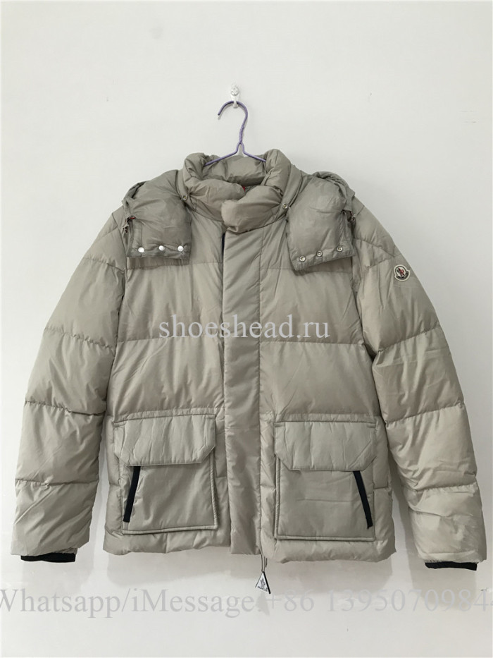 Moncler Grey Down Glacier Jacket