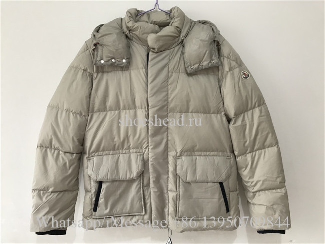 Moncler Grey Down Glacier Jacket