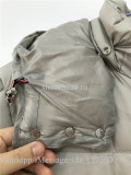 Moncler Grey Down Glacier Jacket