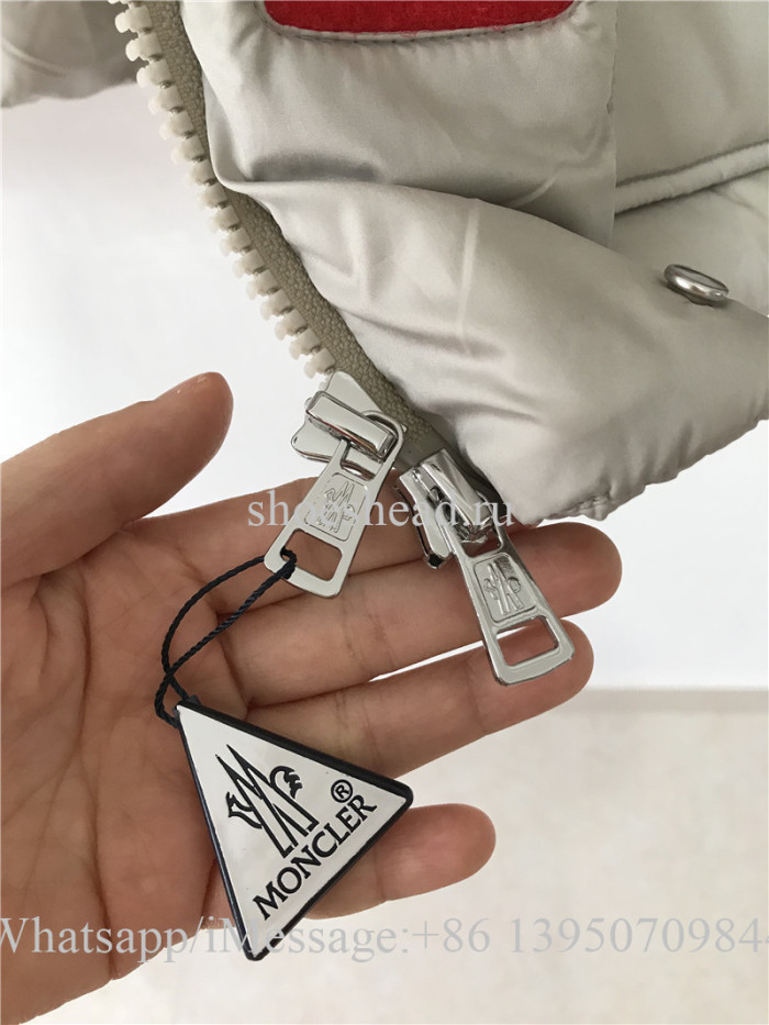 Moncler Grey Down Glacier Jacket