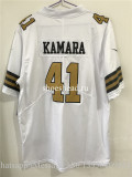 41 Alvin Kamara Limited White Rush Vapor Untouchable NFL Jersey