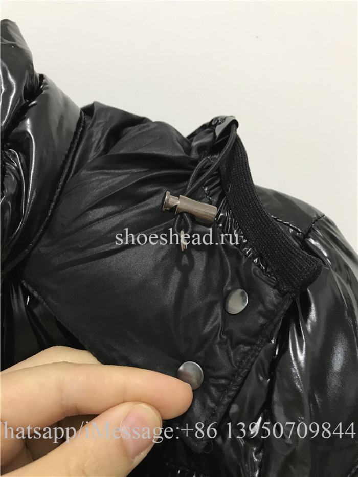 Moncler Genius Oversized Black Coat