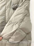 Moncler Grey Down Glacier Jacket