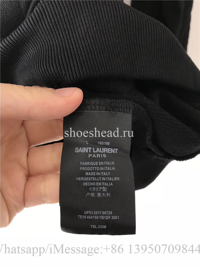 Saint Laurent Black Hoodie