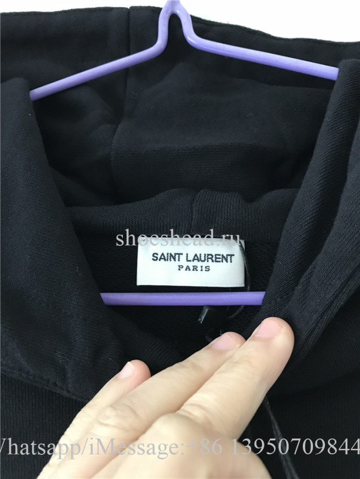 Saint Laurent Black Hoodie