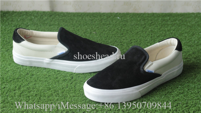 Vans OG Slip On 59 LX Sneaker Black White