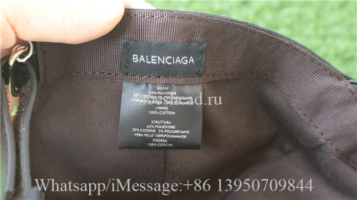 Balenciaga BB Black Cap