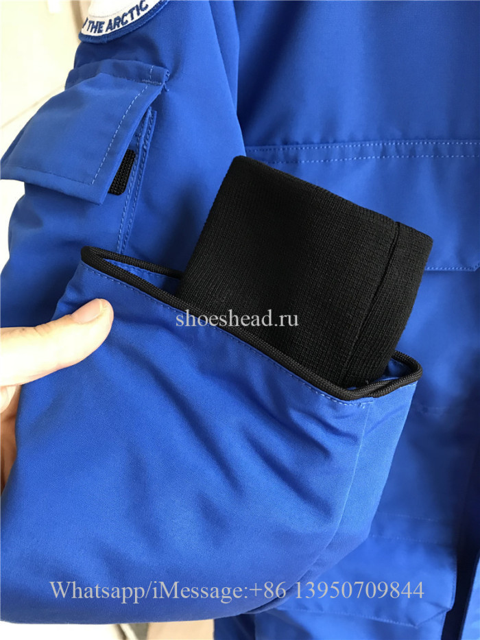Nobis Canada Goose Blue Down Coat
