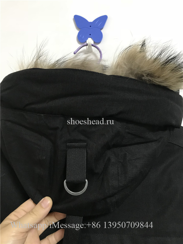 Nobis Canada White Duck Down Jacket Black