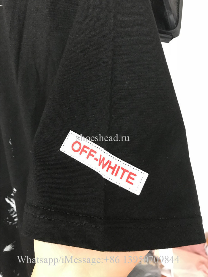 Off White 17FW Industrial OW Galaxy Tshirt
