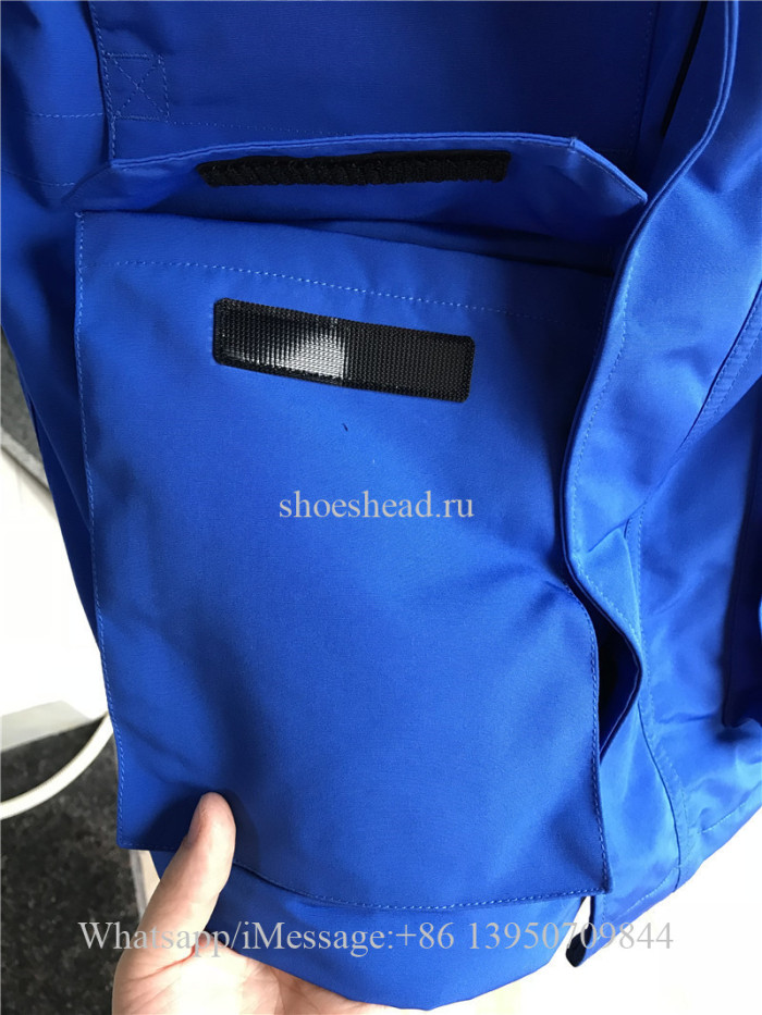 Nobis Canada Goose Blue Down Coat