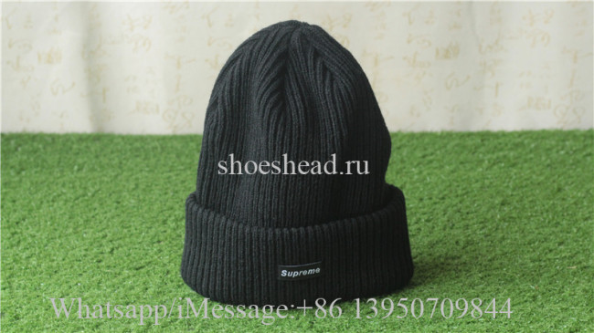 Supreme Black Sweater Hat